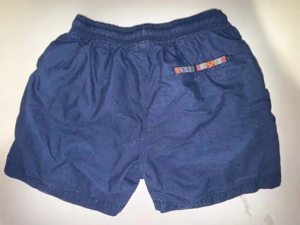 Wowie Shorts Size S Navy Blue Drawstring